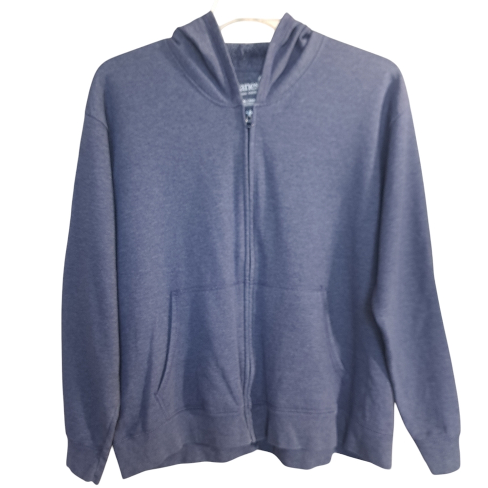 Hanes Women's Hoodie/Sweater Blue Size 2X